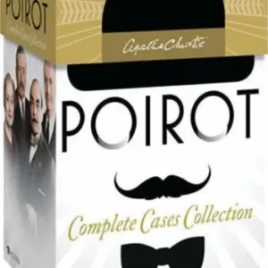 agatha christie’s poirot complete cases collection dvd wholesale (33 disc 1989 2013)
