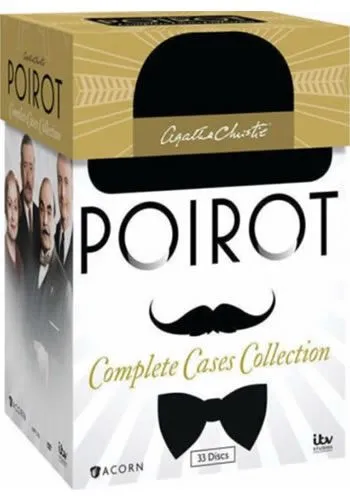 agatha christie’s poirot complete cases collection dvd wholesale (33 disc 1989 2013) agatha christie’s poirot complete cases collection dvd wholesale (33 disc 1989 2013)