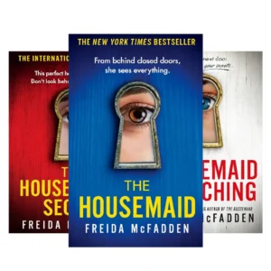 the housemaid series by freida mcfadden – 3 book fiction collection (paperback)