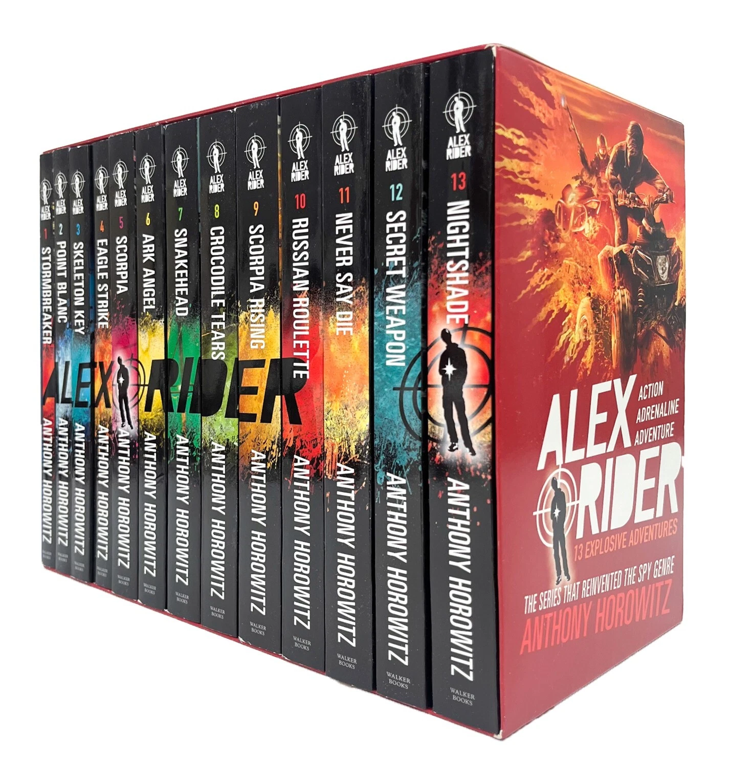 alex rider 13 book collection set by anthony horowitz – young spy adventure novel series alex rider 13 book collection set by anthony horowitz – young spy adventure novel series