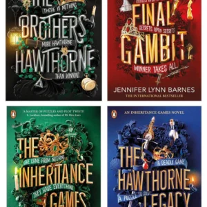 the inheritance games 4 book collection set by jennifer lynn barnes – brand new, free delivery