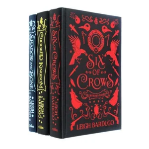 leigh bardugo collector’s edition 3 book set – shadow and bone, six of crows & crooked kingdom