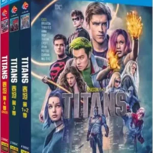 titans series 1 4 (8 disc blu ray box set 2018 2023)