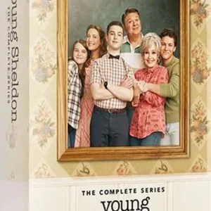 young sheldon series 1 7 (15 disc dvd box set 2017 2024)